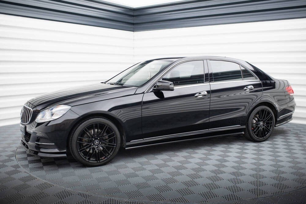 Voorlip sideskirts diffuser spoiler - Mercedes E-Klasse W212, Ophalen of Verzenden