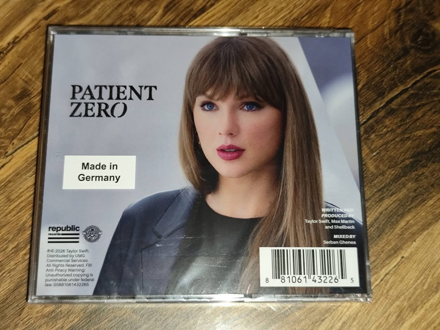 Taylor Swift - Patient Zero CD Set (Limited Edition), Boxset, Speciale editie, Nieuw in verpakking, Verzenden