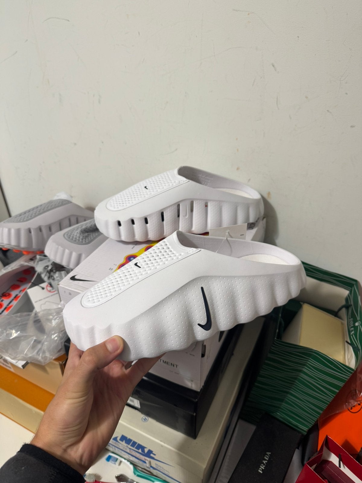 Nike Mind 001 Slide wit, Ophalen of Verzenden, Nieuw
