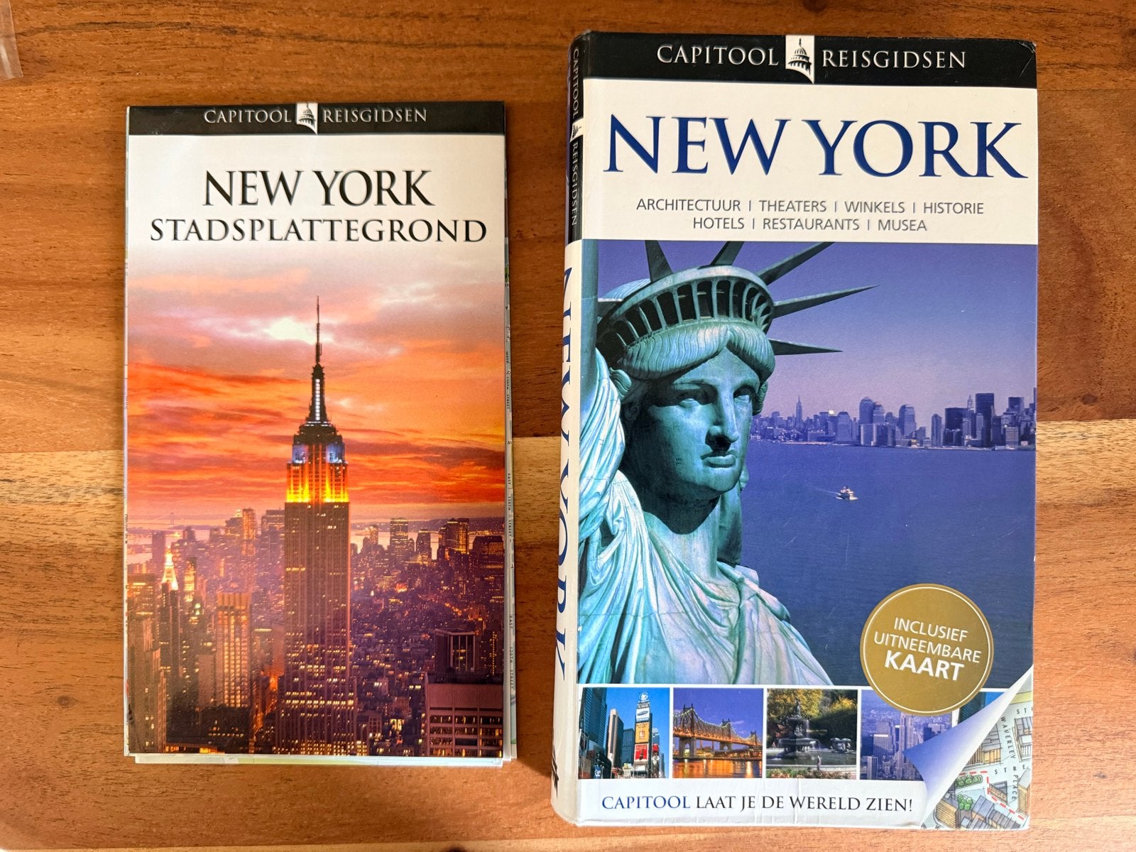 Capitool Reisgids New York - Inclusief uitneembare kaart, Capitool, Ophalen of Verzenden, Zo goed als nieuw, Reisgids of -boek
