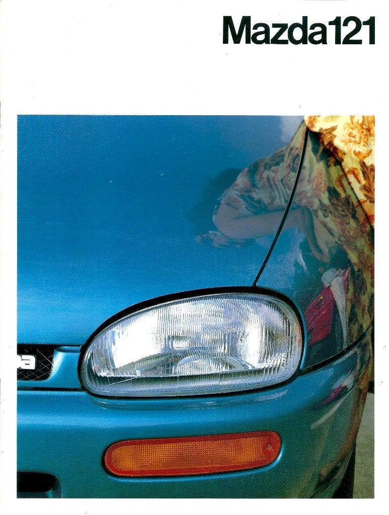 Folder Mazda 121 1991, Ophalen of Verzenden, Gelezen, Mazda