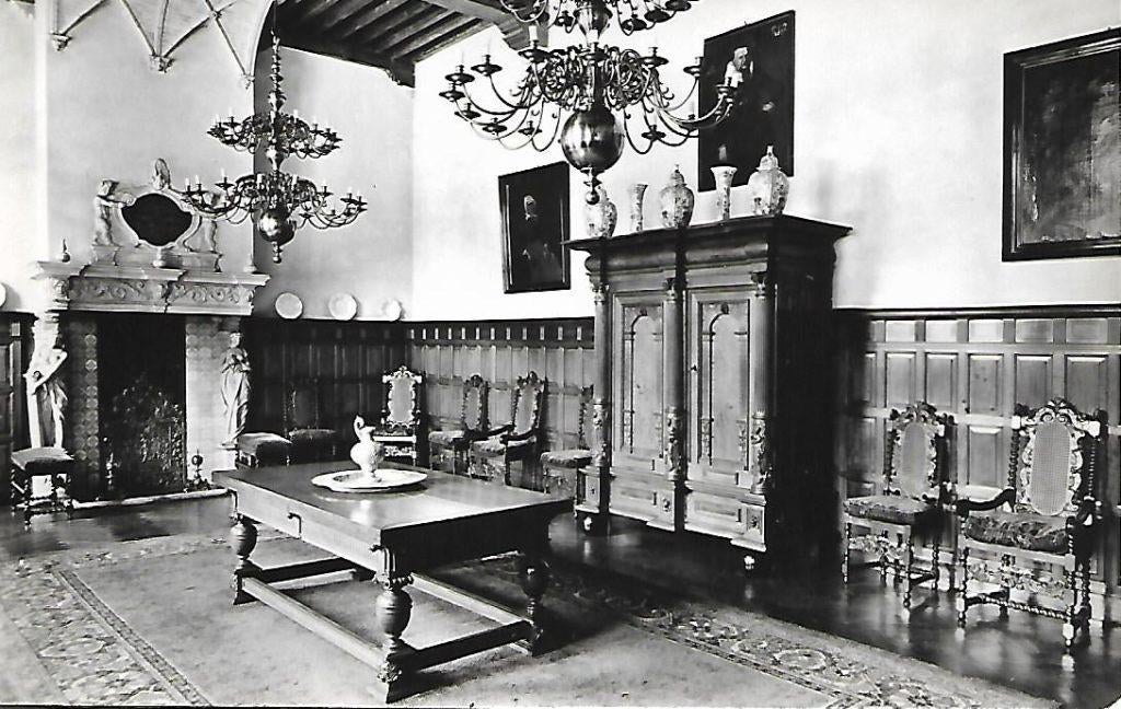 Marssum- -Interieur Grote Zaal Popta Slot., Verzenden, 1960 tot 1980, Ongelopen, Friesland