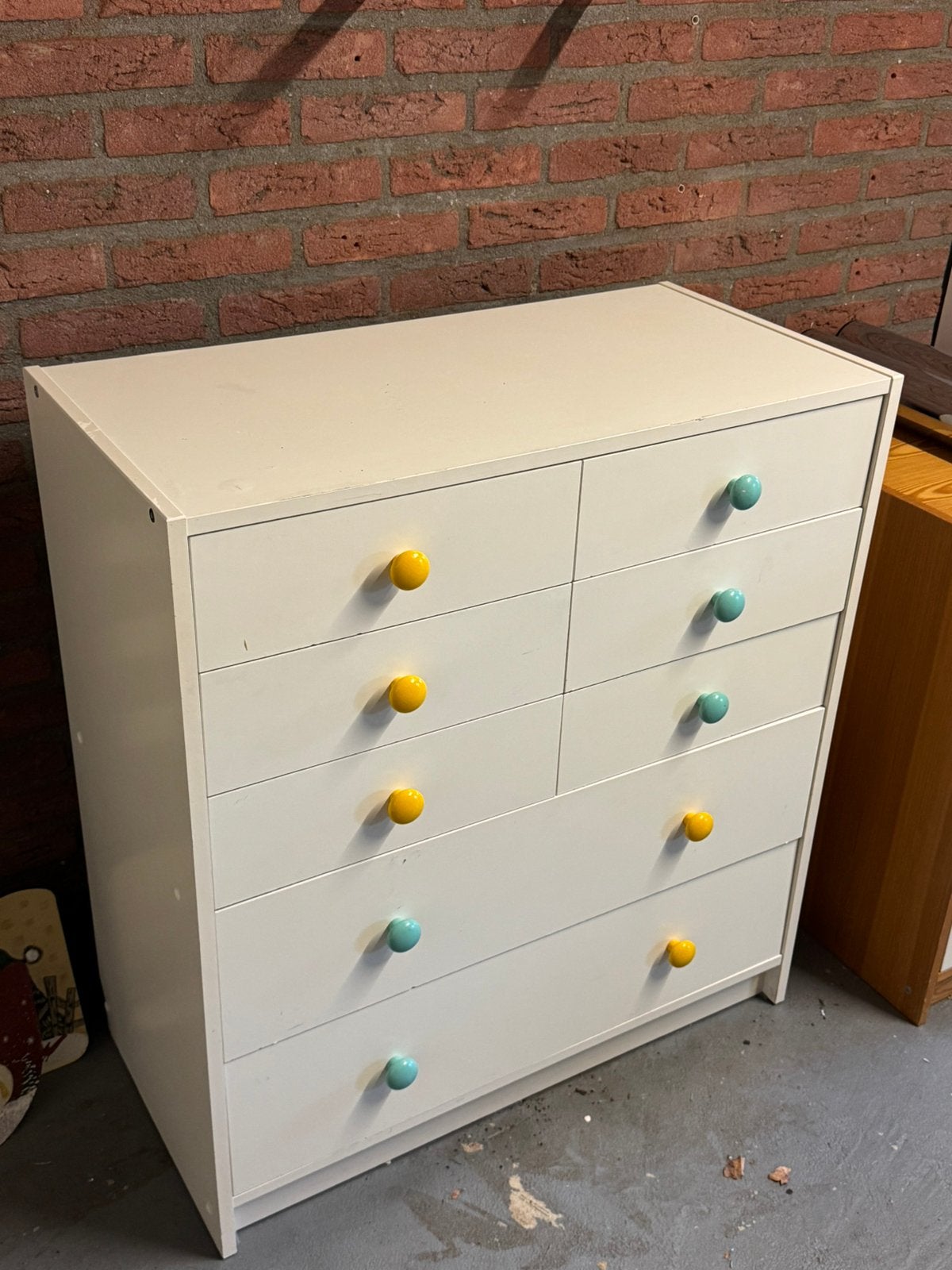 Commode kast - ladekast, Ophalen, Gebruikt, 100 tot 150 cm, 3 of 4 laden