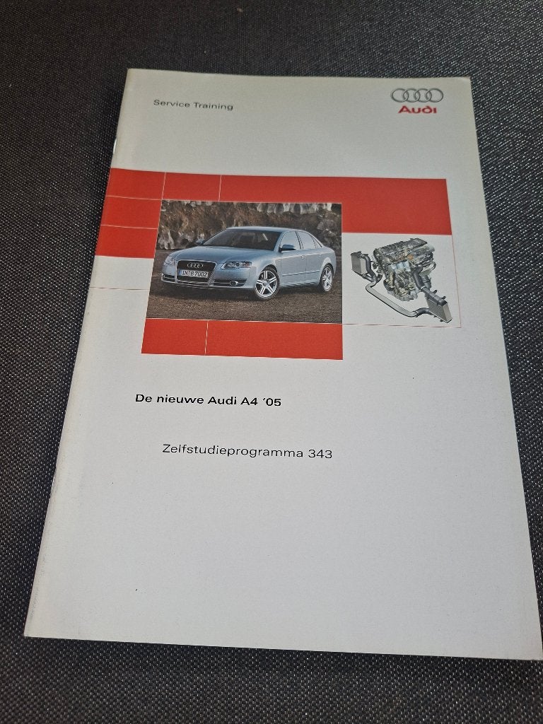 Service training audi zelfstudieprogramma 343, Auto diversen, Handleidingen en Instructieboekjes, Ophalen of Verzenden