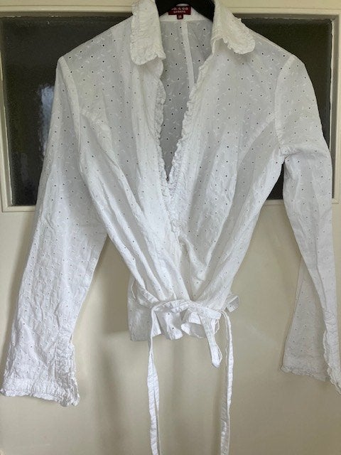 blouse, Maat 38/40 (M), Josephine & Co, Oranje, Ophalen of Verzenden