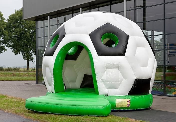 Springkussen huren! Voetbal, Ophalen, Zo goed als nieuw, Verjaardag