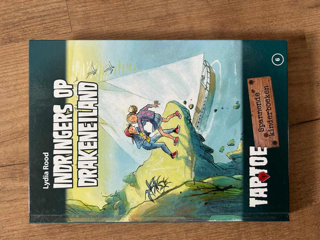 Indringers op Drakeneiland - Spannend kinderboek, Ophalen, Zo goed als nieuw, Fictie algemeen