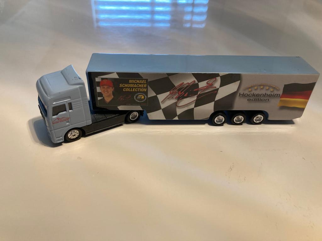 Michael Schumacher truck hockenheim edition 1/87, Ophalen of Verzenden, Nieuw, Formule 1