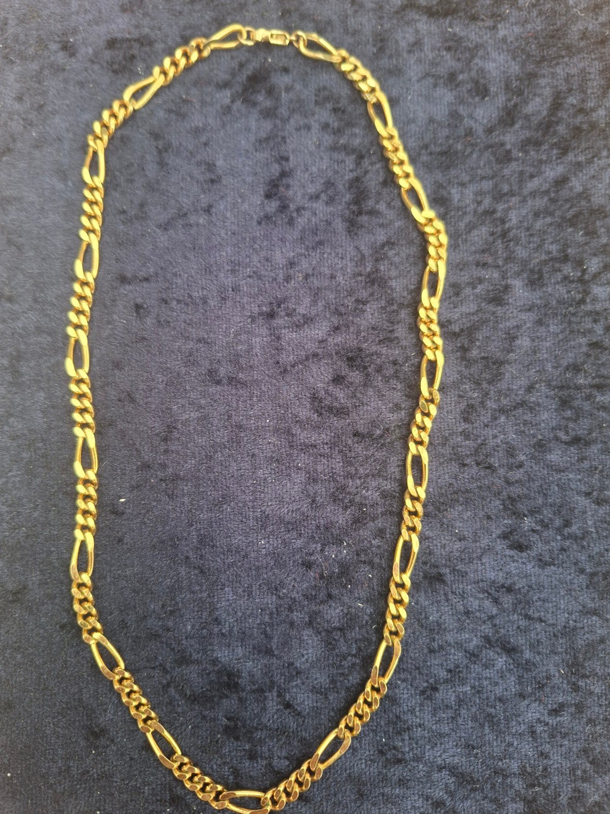 48cm figaro ketting, Ophalen, Goud, Overige materialen