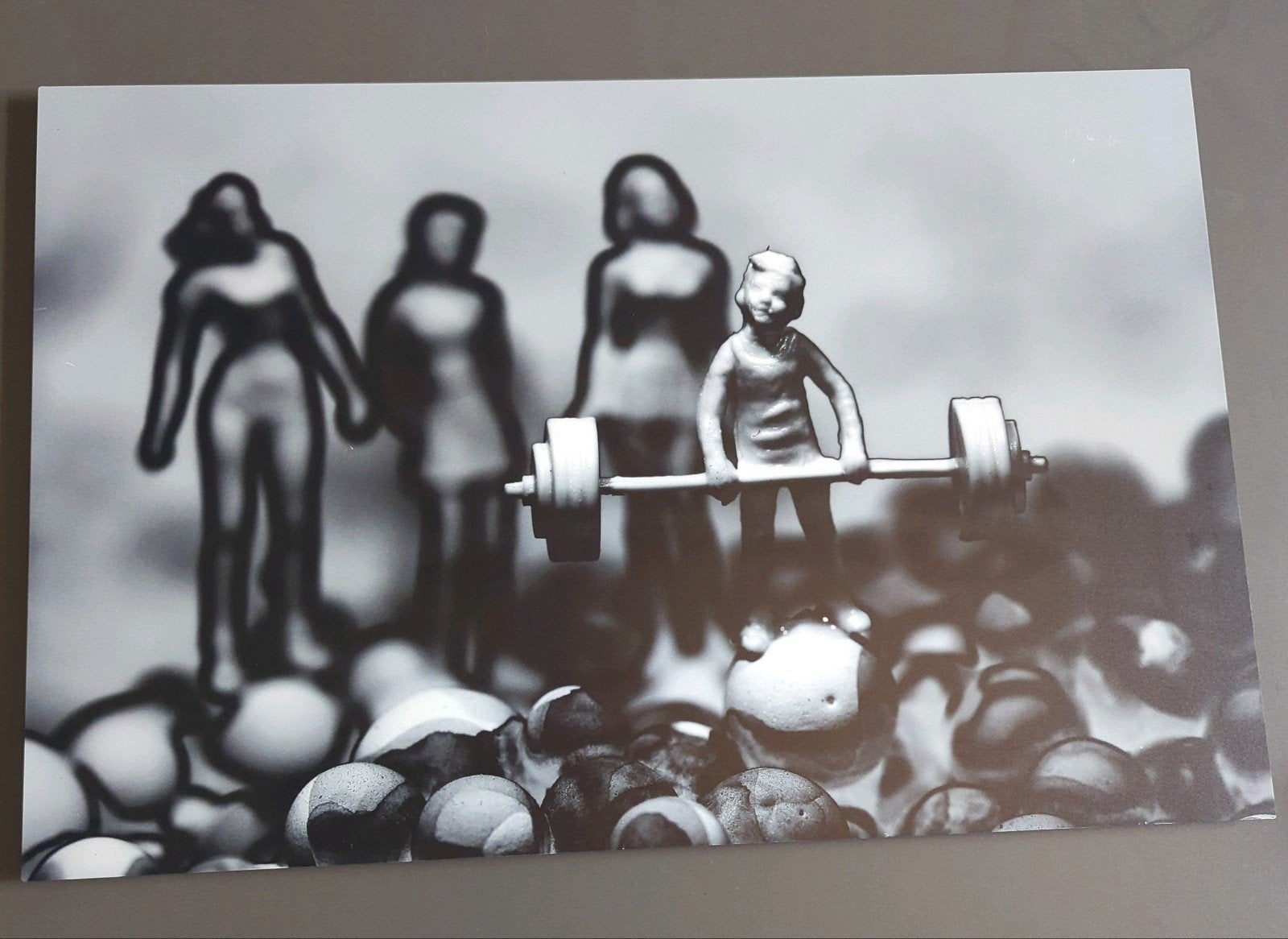 Kunstfoto op dibond - Kracht en Vrouwen 60x40cm, Ophalen of Verzenden
