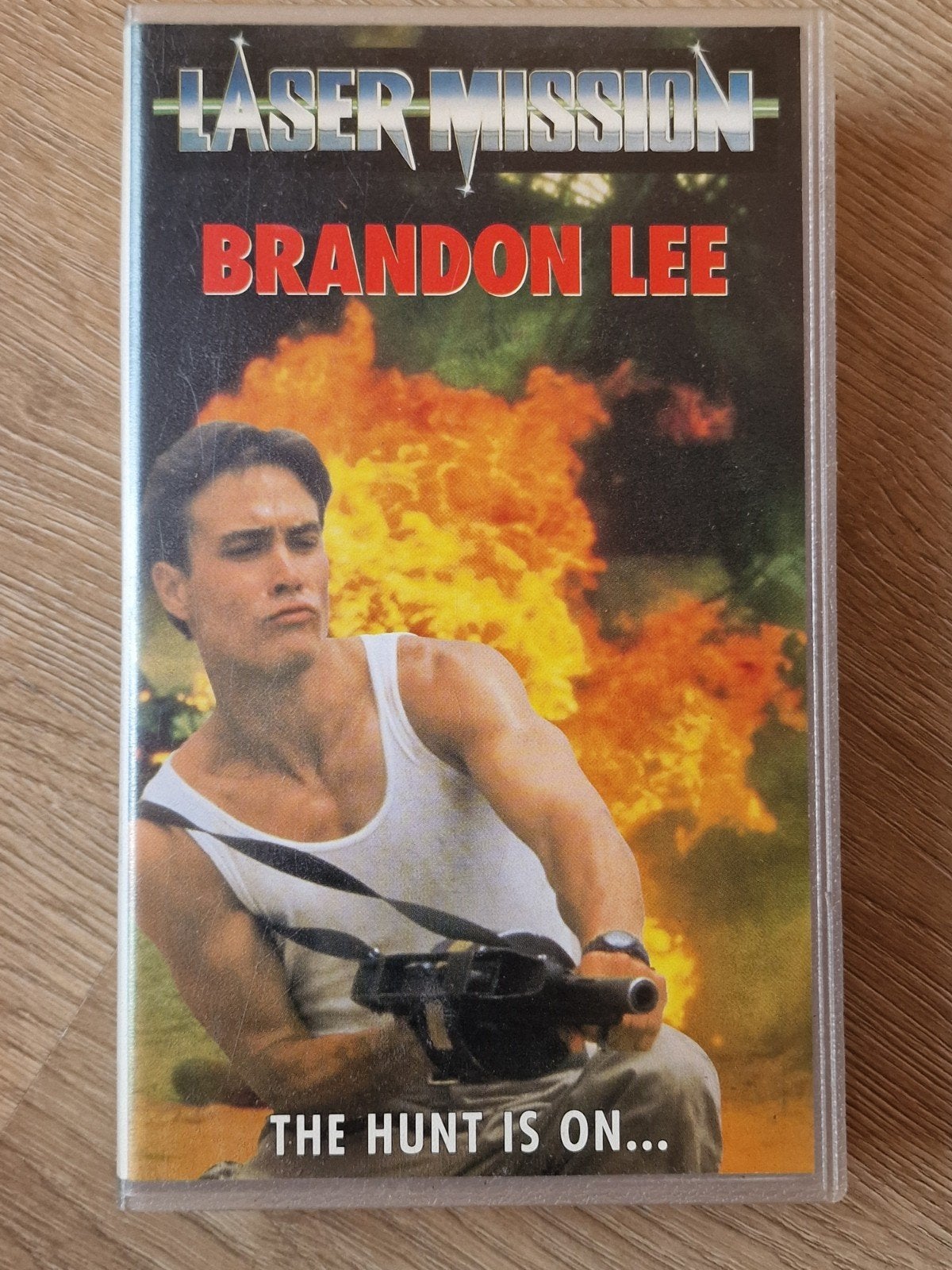 Laser Mission - Brandon Lee (VHS), Vanaf 12 jaar, Ophalen of Verzenden, Gebruikt, Engels
