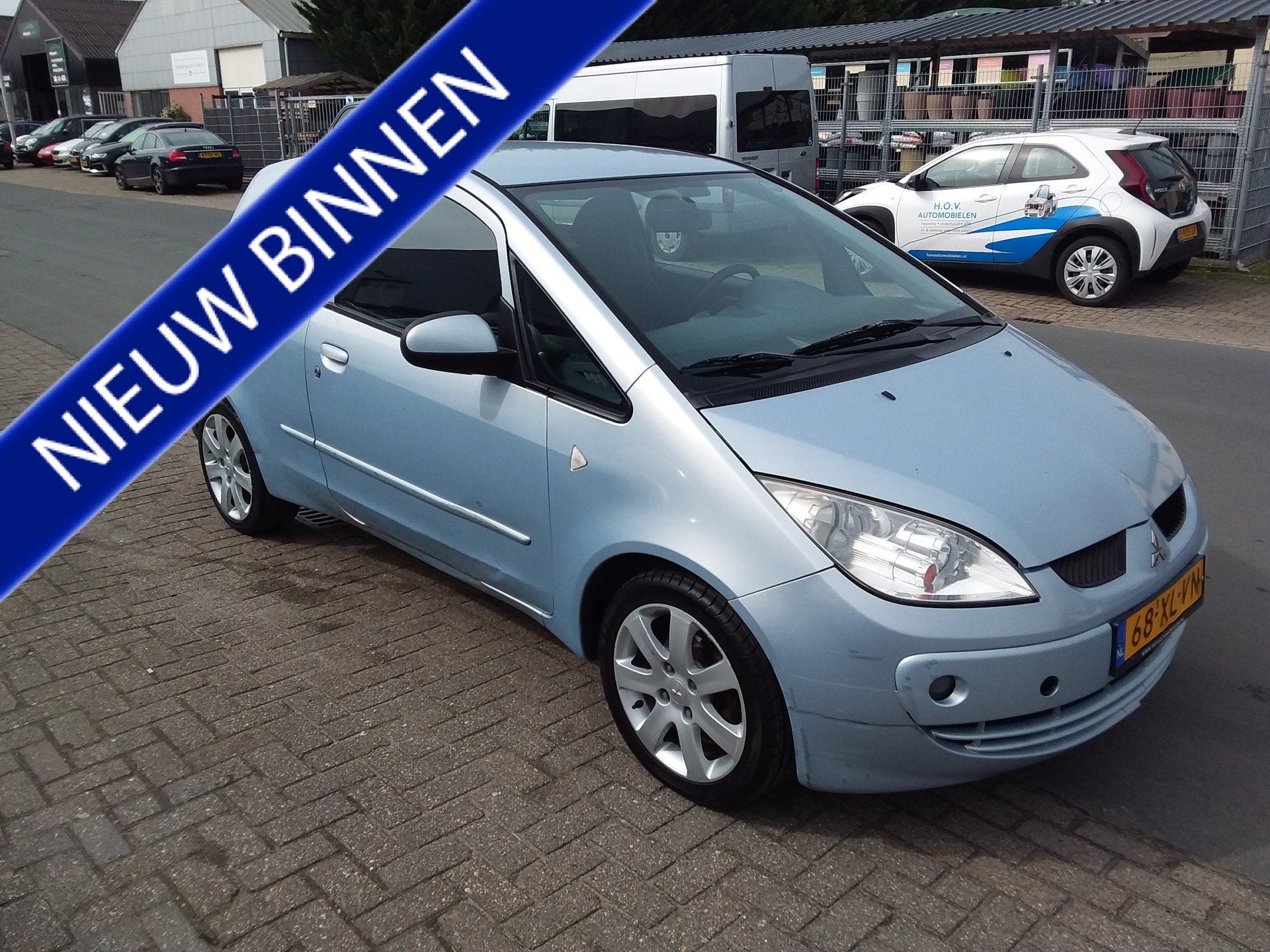 Mitsubishi Colt 1.3 Inform (bj 2007), Auto's, Voorwielaandrijving, Stof, Gebruikt, 4 cilinders
