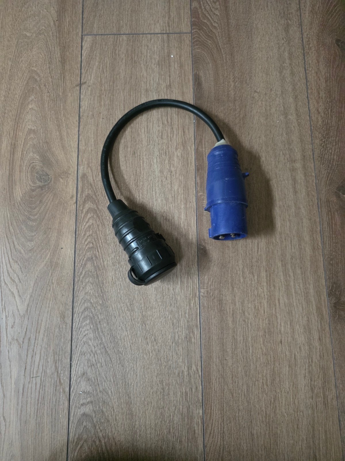 Verloopkabel CEE 32A naar CEE 16A, Ophalen of Verzenden, Gebruikt