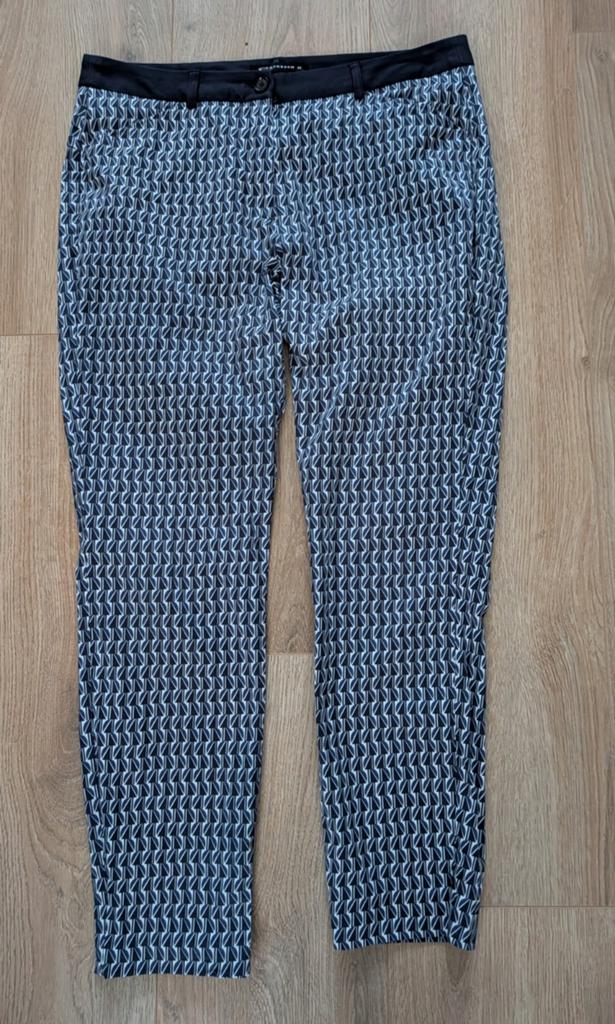 Expresso pantalon/broek 44 blauw/wit, Maat 42/44 (L), Ophalen of Verzenden, Zo goed als nieuw, Lang