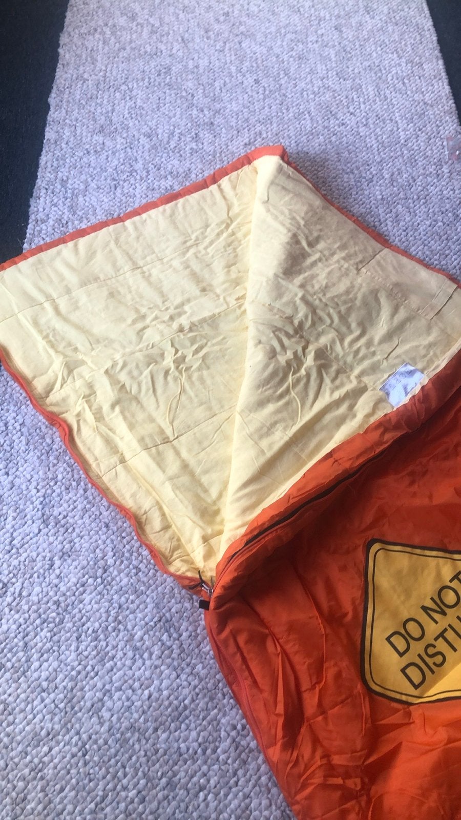 Coleman Chestnut 145 Slaapzak - Oranje, +5C Comfort, Ophalen of Verzenden, Gebruikt