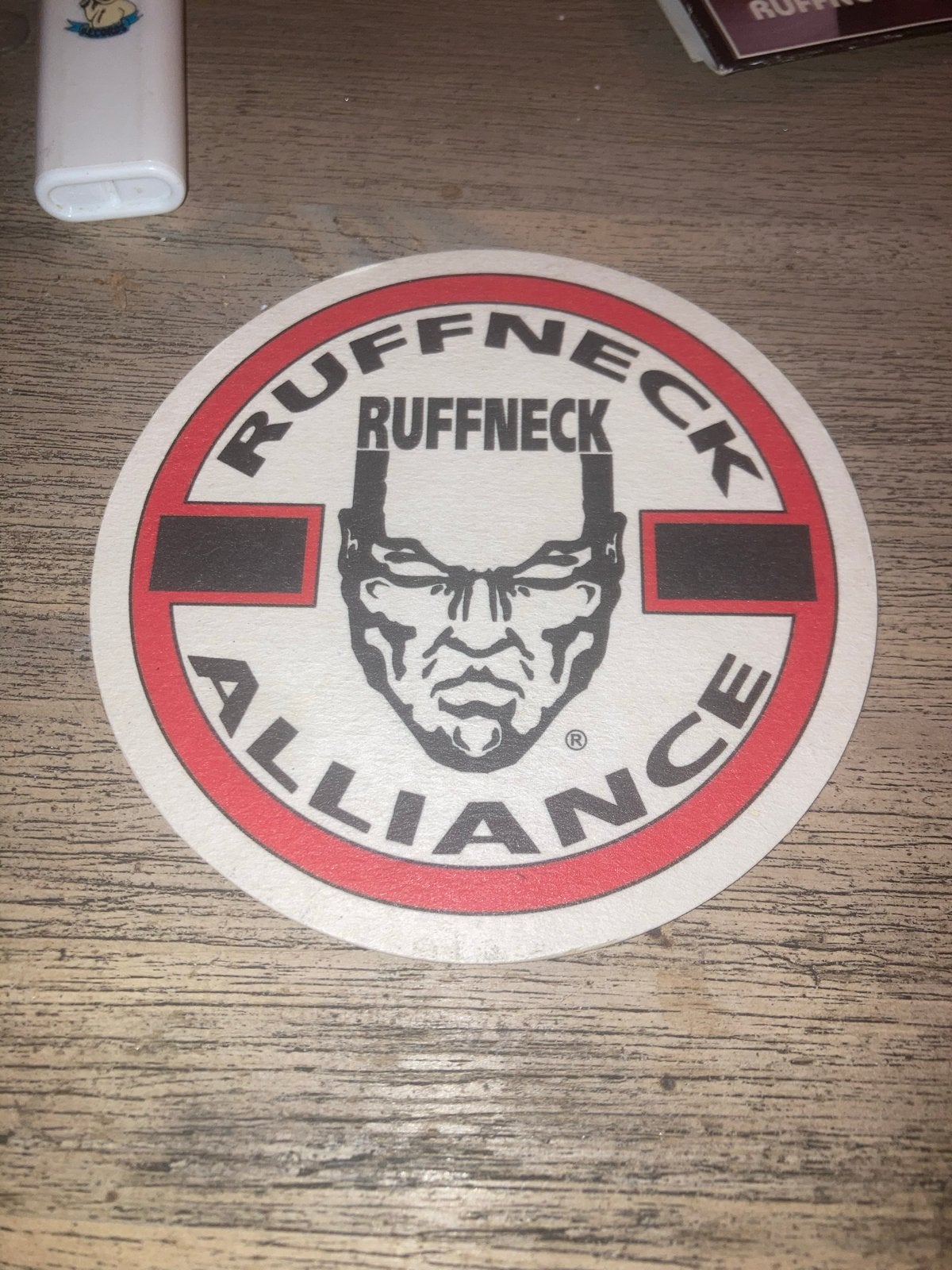 Ruffneck Alliance Onderzetter Hardcore Gabber, Gebruikt, Glasonderzetter, Ophalen of Verzenden, Meerkleurig