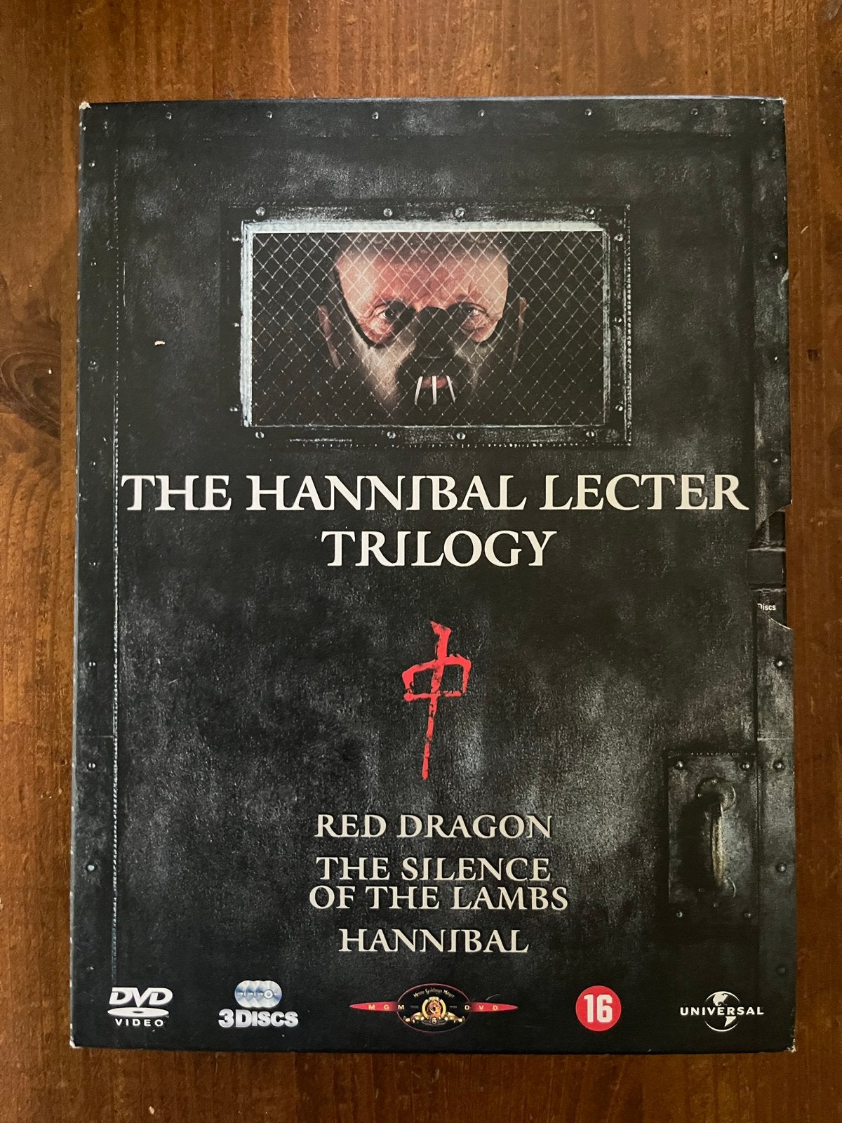 The Hannibal Lecter Trilogy DVD Boxset (3 Discs), Psychologische thriller, Engels, Vanaf 16 jaar, Nederlands