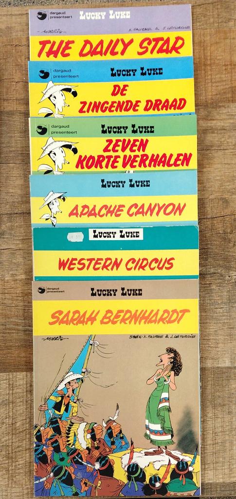 Stripboeken Lucky Luke 39 stuks WD-021, Boeken, Stripboeken, Gelezen, Meerdere stripboeken, Ophalen