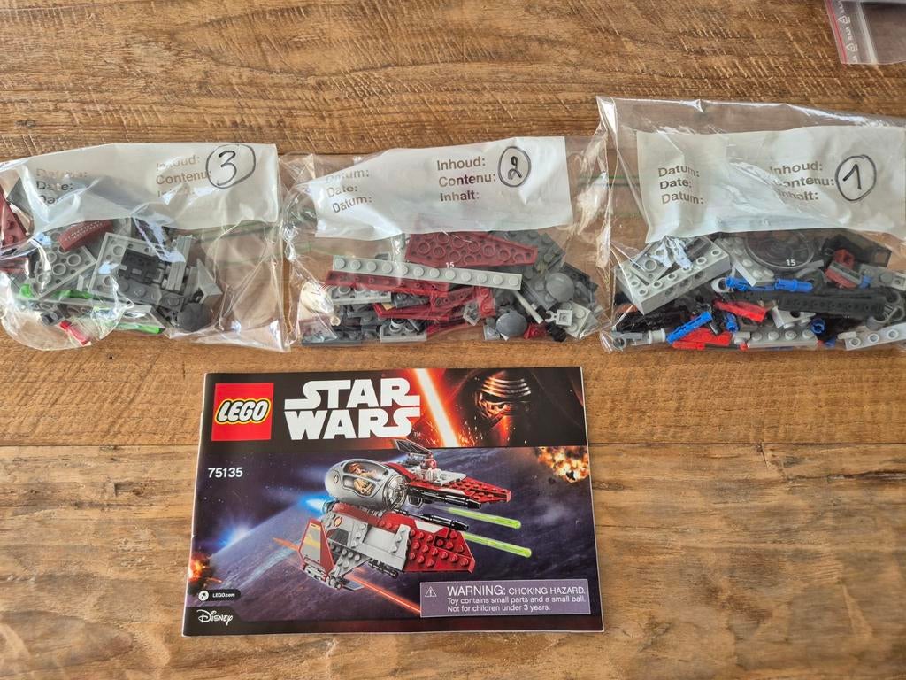Lego star wars, Kinderen en Baby's, Speelgoed | Duplo en Lego, Ophalen of Verzenden, Zo goed als nieuw, Complete set, Lego