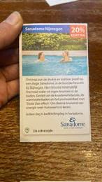 Sanadome nijmegen kortingsbon, Tickets en Kaartjes, Kortingen en Cadeaubonnen, Drie personen of meer, Kortingsbon, Spa of Sauna
