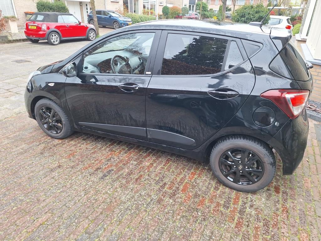 14 inch zwarte velgen voor Hyundai i10, Ophalen of Verzenden, Gebruikt