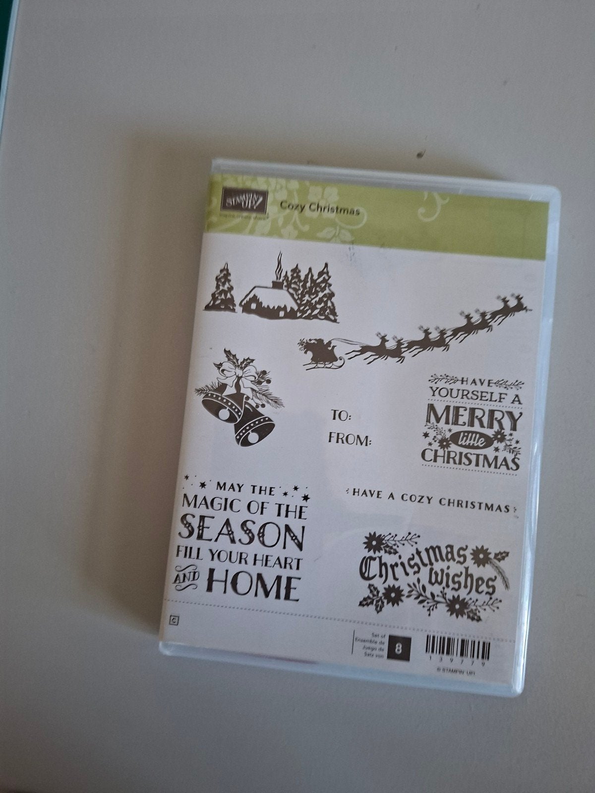 5 Stampin' Up! stempelsets in goede conditie, Hobby en Vrije tijd, Ophalen of Verzenden