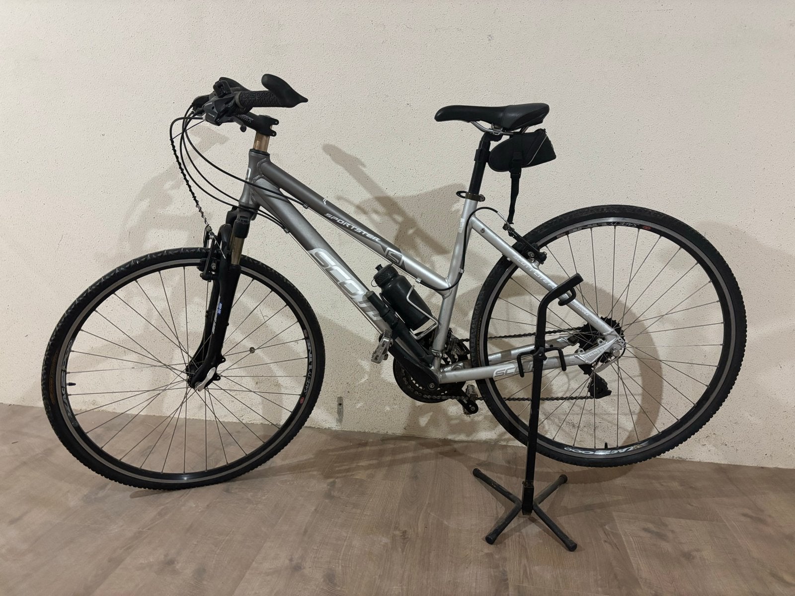 Scott Sportster P4 Damesfiets - Onderhoud nodig, Fietsen en Brommers, Gebruikt, Velgrem, Versnellingen, Minder dan 49 cm