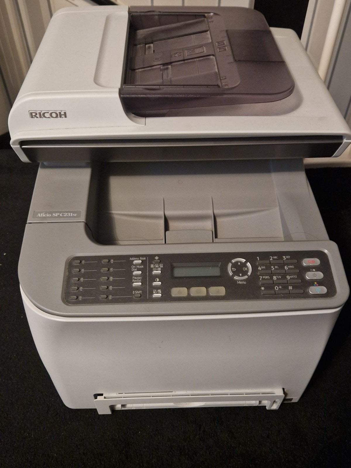 Ricoh Aficio SP C231SF All-in-one Laserprinter, Computers en Software, Printers, Ophalen, Gebruikt, All-in-one, Ricoh
