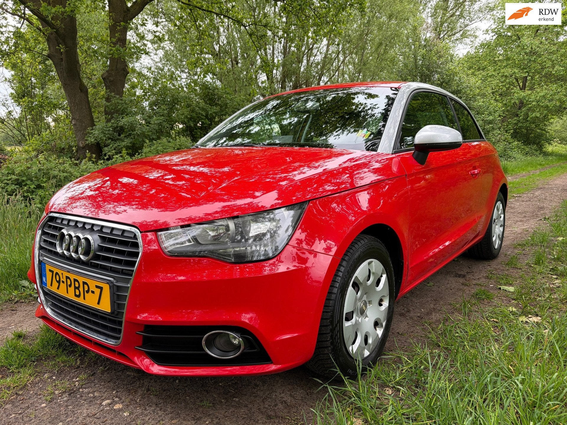 Audi A1 1.4 TFSI Attraction Pro Line Business/Navi/Cruise/Tr, Voorwielaandrijving, Euro 5, Stof, Zwart