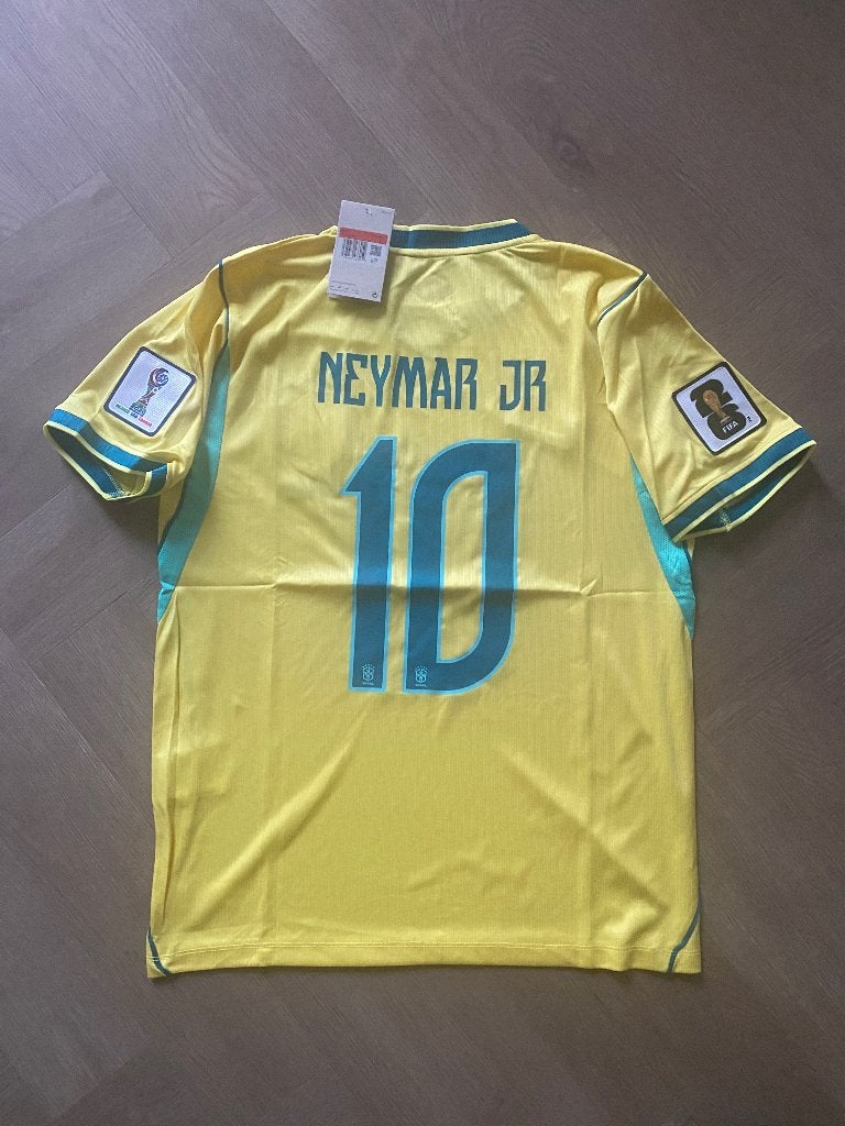 Neymar Jr - WK 26 - maat L, Ophalen of Verzenden, Nieuw, Blauw, Voetbal