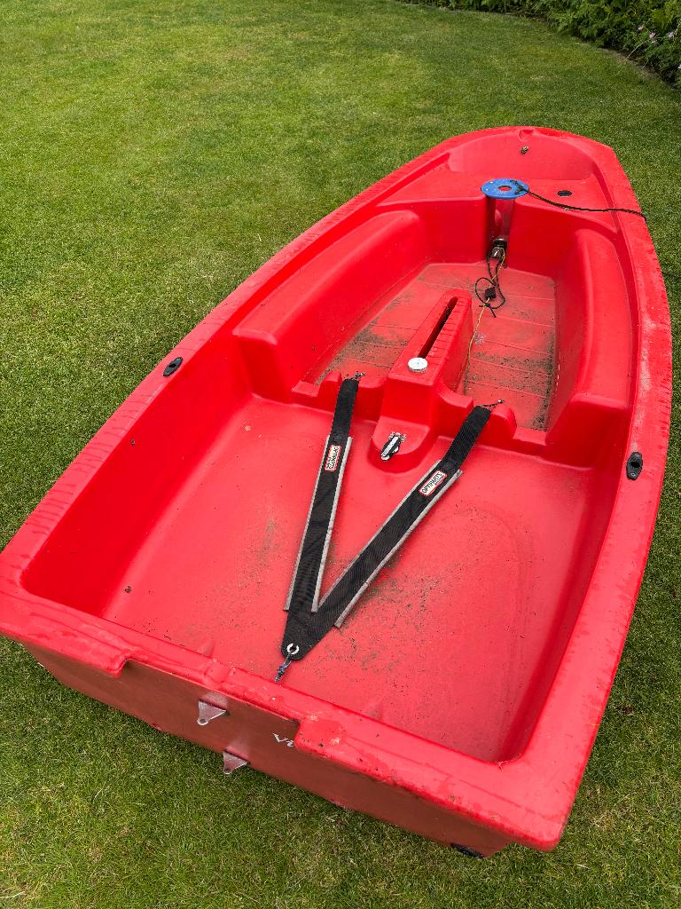 Polyethyleen Optimist – compleet en vaarklaar, Watersport en Boten, Minder dan 3 meter, Gebruikt, Minder dan 15 m², Overige typen