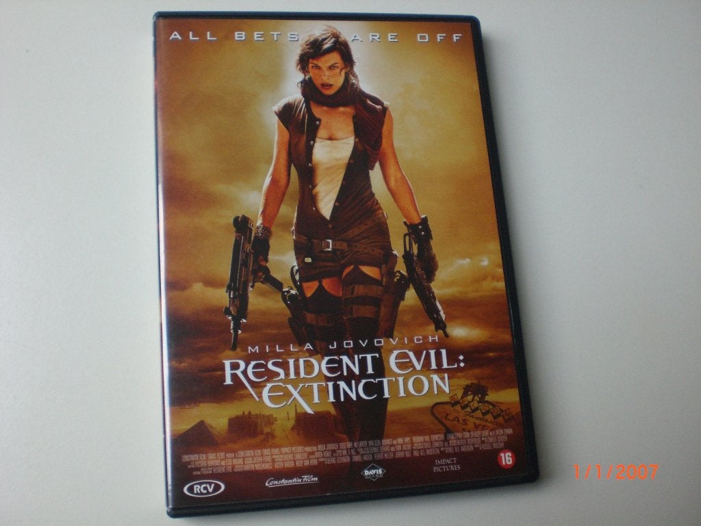 dvd Resident Evil : Extinction Milla Jovovich Ali Larter, Engels, Vanaf 16 jaar, Nederlands, Actiethriller