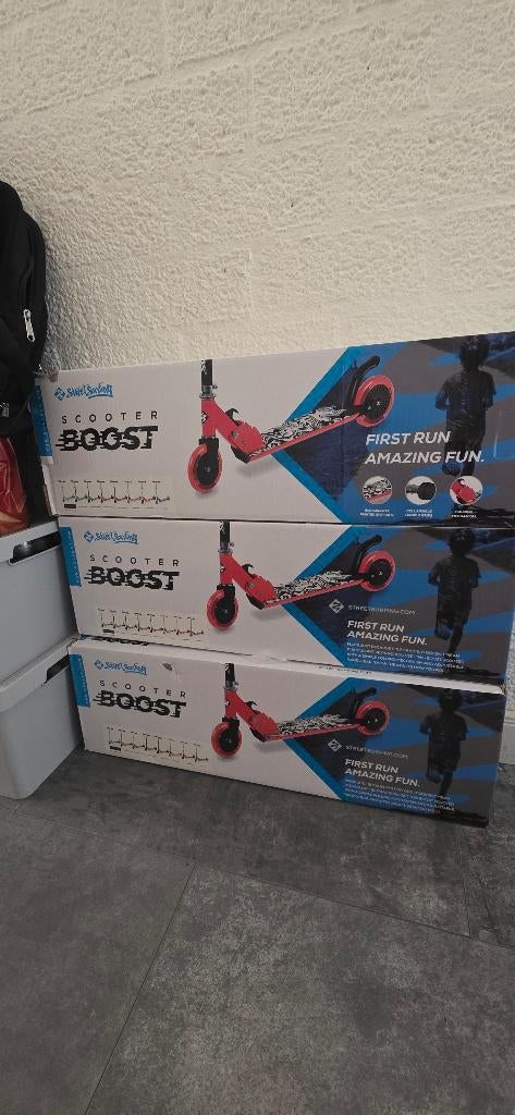 Kinder step, Streetsurfing Booster Vouwstep. Nieuw in doos., Fietsen en Brommers, Steps, Ophalen, Nieuw, Overige typen