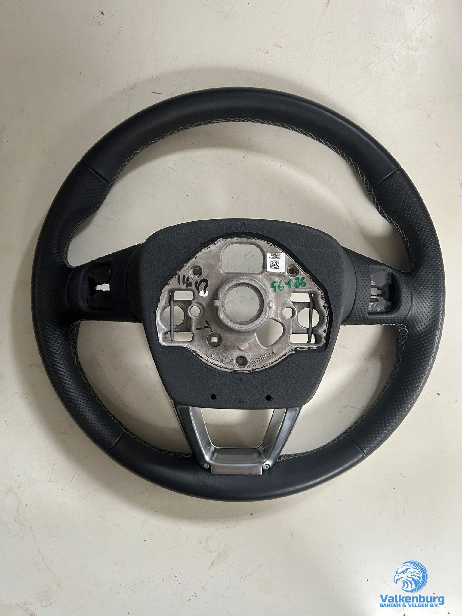 Originele Audi Q3 83A S line leder geperforeerd stuurwiel st, Auto-onderdelen, Gebruikt, -, -, Ophalen of Verzenden