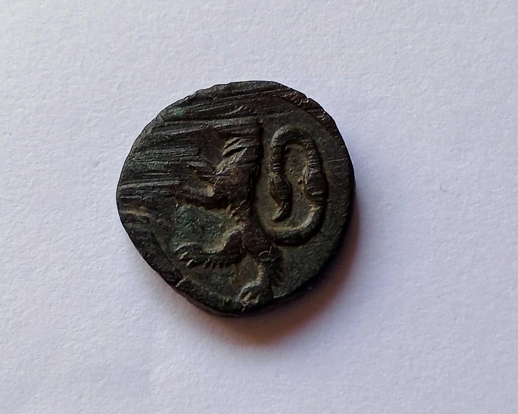 Muntgewicht voor " Gehelmde Gouden Leeuw " - 1365 / 1370, Verzenden