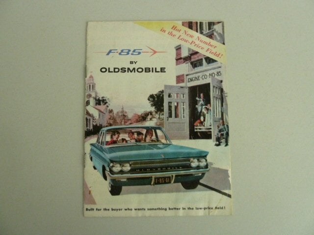 1961 Oldsmobile F-85 Brochure USA, Ophalen of Verzenden, Gelezen, Overige merken