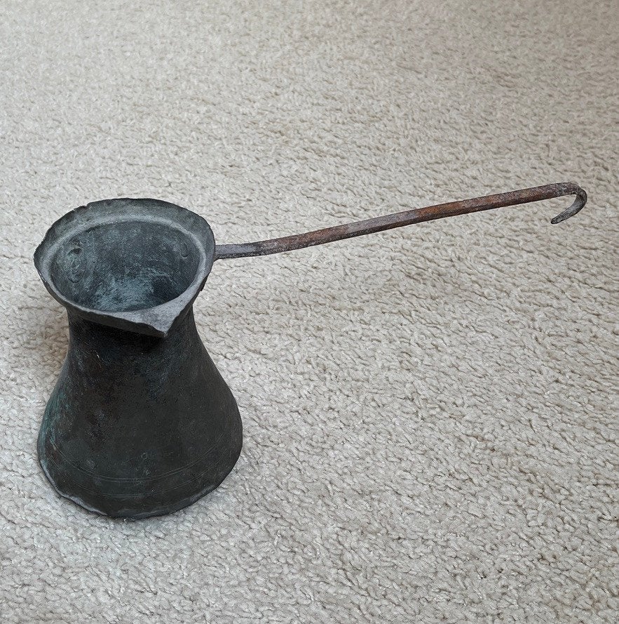 Antiek koffiekannetje, Ophalen of Verzenden