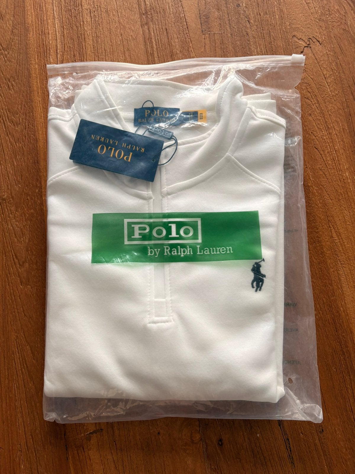 Ralph lauren zip up, Kleding | Heren, Ophalen of Verzenden, Nieuw, Maat 52/54 (L), Wit