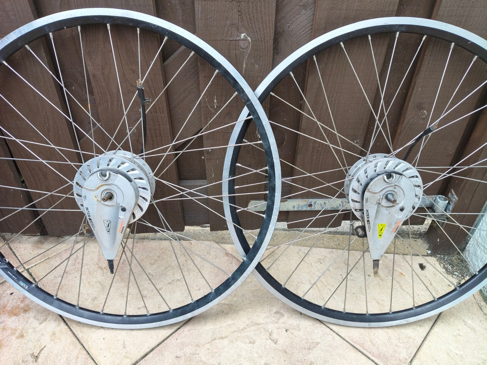 Elektrische fietswielen met motor - Ryde Stella, Fietsen en Brommers, Fietsonderdelen, Wiel, Gebruikt, Ryde, Elektrische fiets