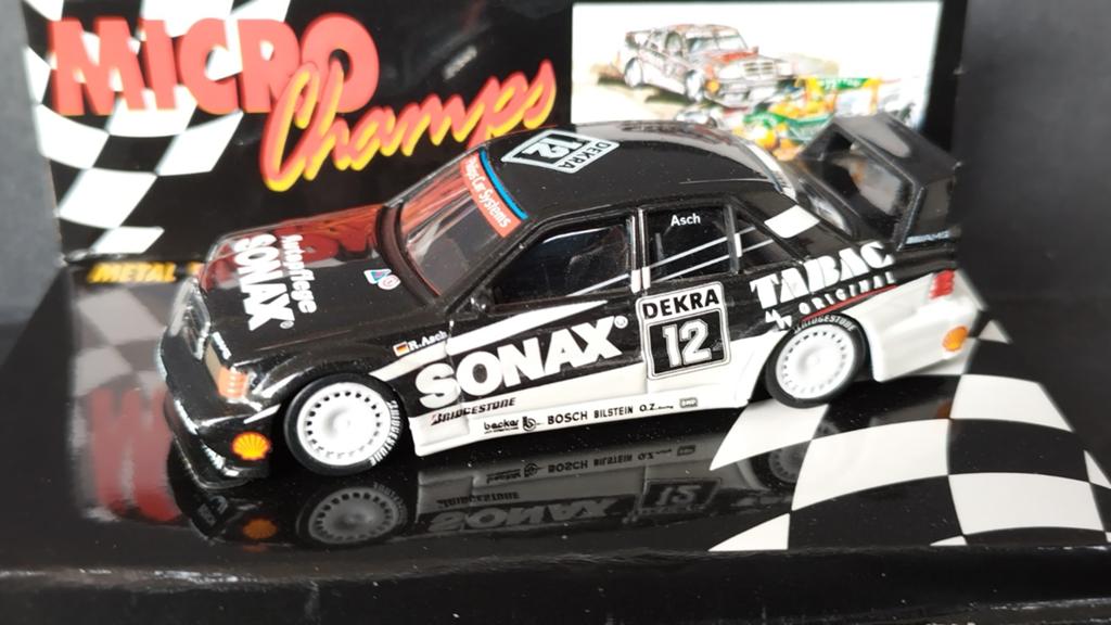Mercedes Benz 190 DTM 2.5  Sonax Tabac 1:64 Minichamps Pol, Auto, Verzenden, ., Nieuw