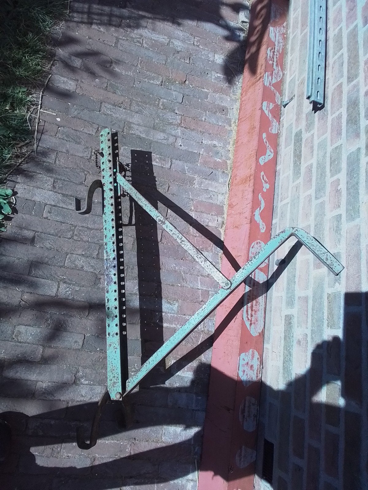 ladder stijger, Doe-het-zelf en Verbouw, Steigers, Ophalen