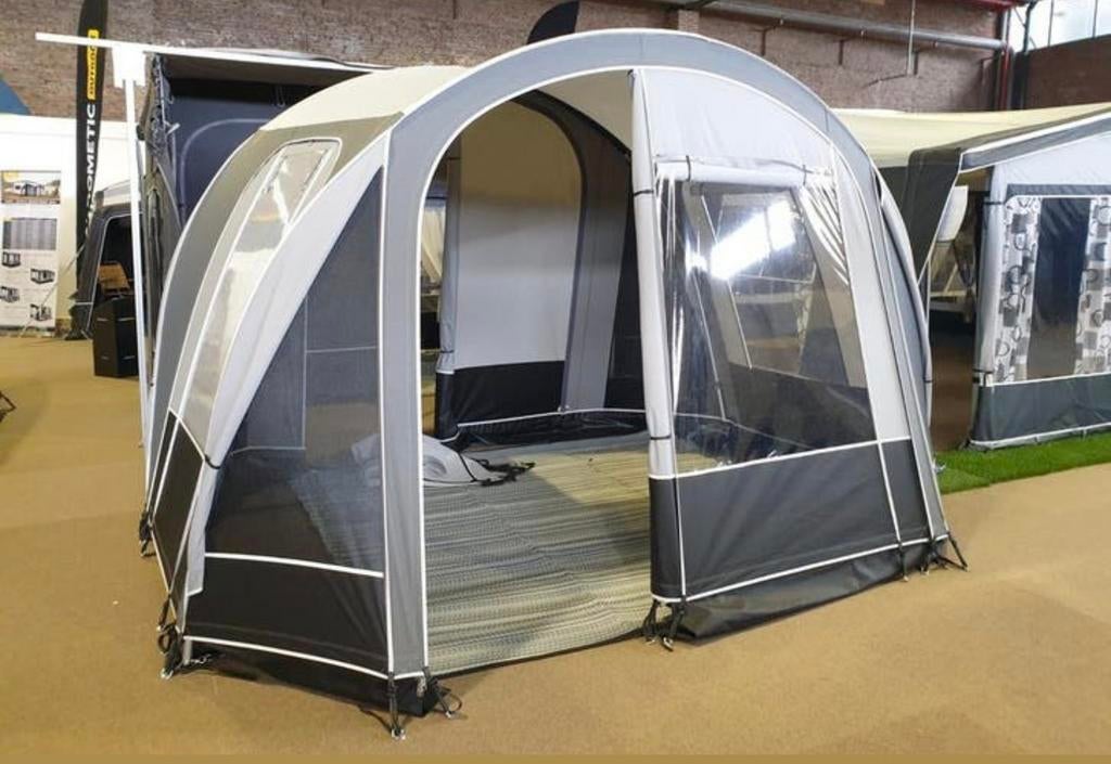Unico Deeltent 350 / camper tent 350 + kuipgrondzeil, Caravans en Kamperen, Ophalen, Zo goed als nieuw