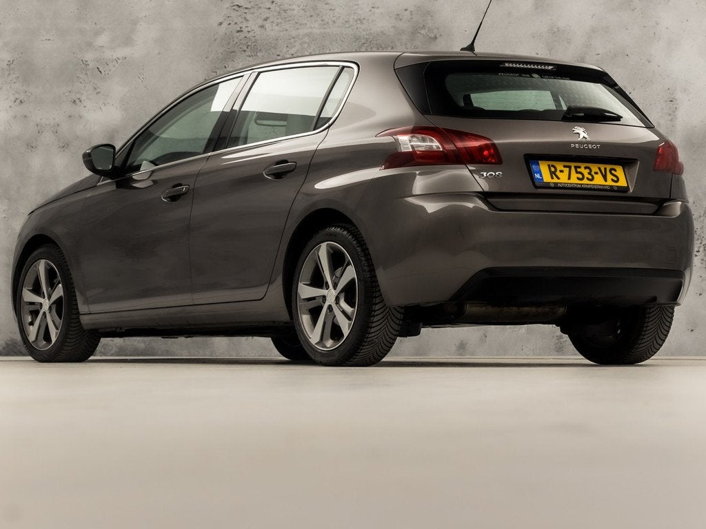 Peugeot 308 1.2 PureTech Allure Automaat (GROOT NAVI, LM VEL, Auto's, 12 maanden, Stof, Gebruikt, Euro 6
