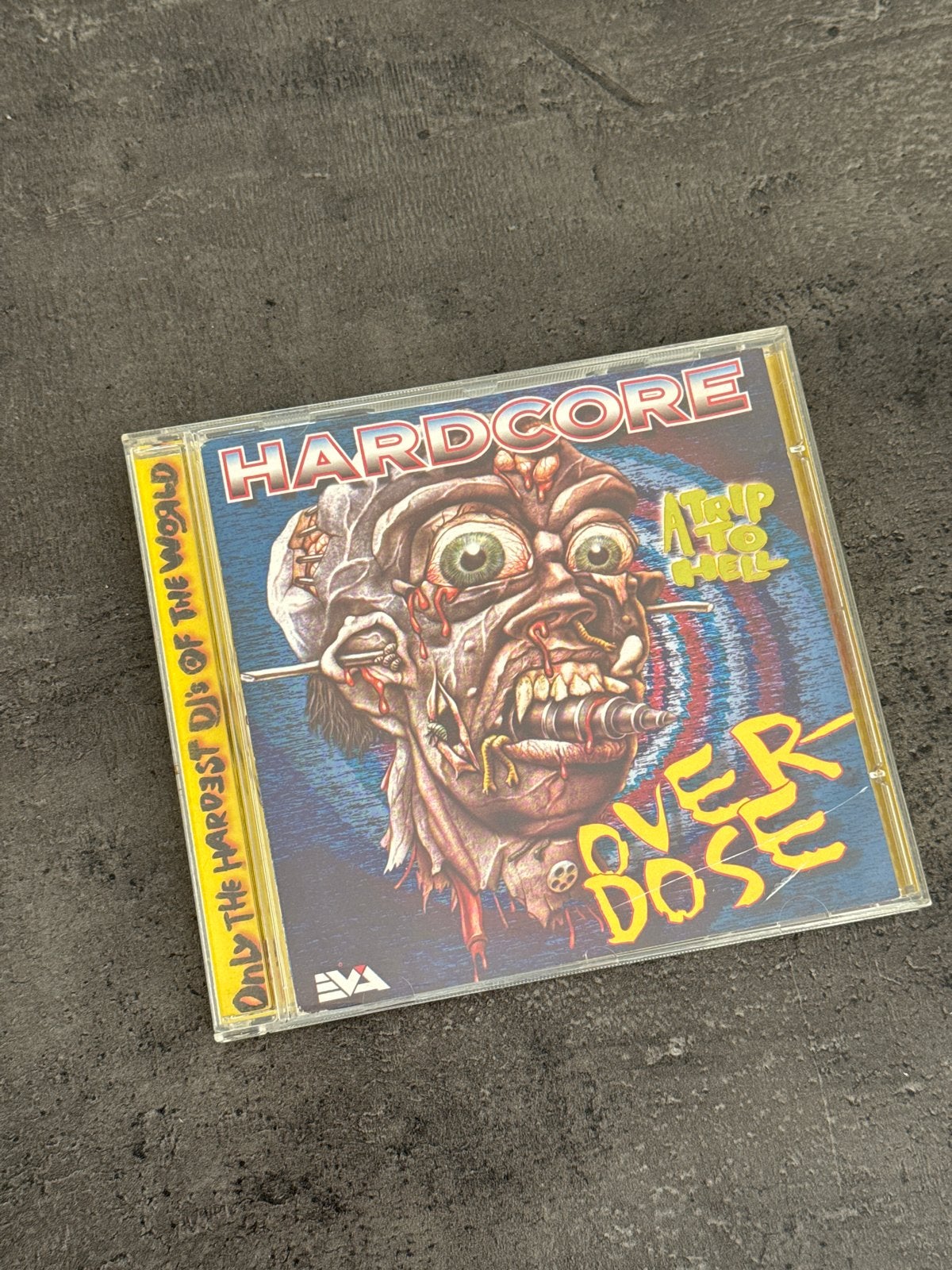 Hardcore Overdose - A Trip To Hell CD (Only The Hardest DJ's, Ophalen of Verzenden, Gebruikt, Hardcore, Verzamelalbum