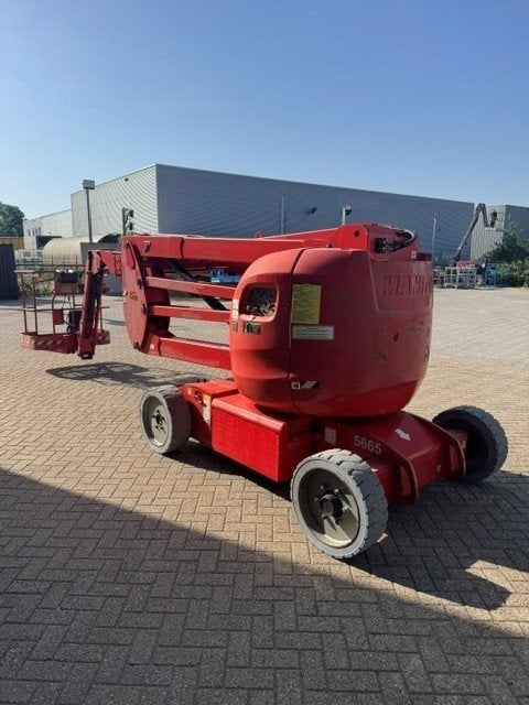 knikarm hoogwerker elektrisch Manitou 170 AETJ, Ophalen