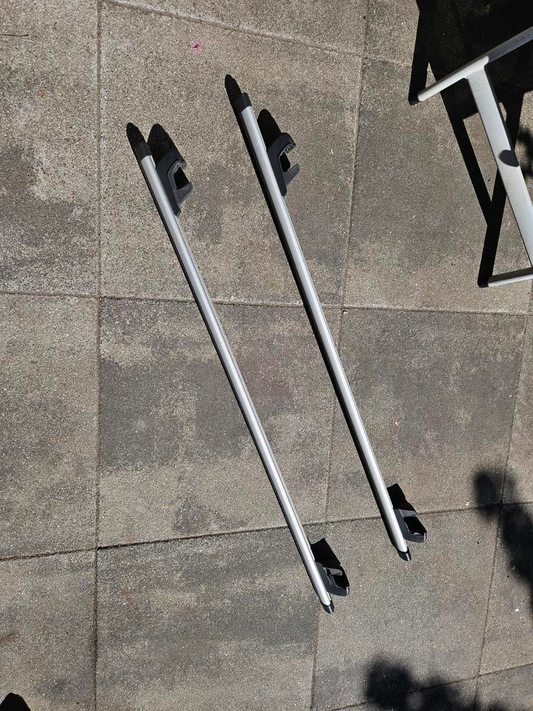 Dakdragers univeraeel voor auto met dakrails - Gebruikt, Ophalen of Verzenden, Gebruikt