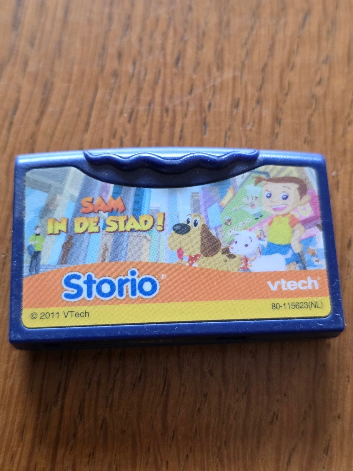 VTech Storio: Sam in de Stad! Educatief Spel (NL), Kinderen en Baby's, Speelgoed | Vtech, Gebruikt, Ophalen of Verzenden