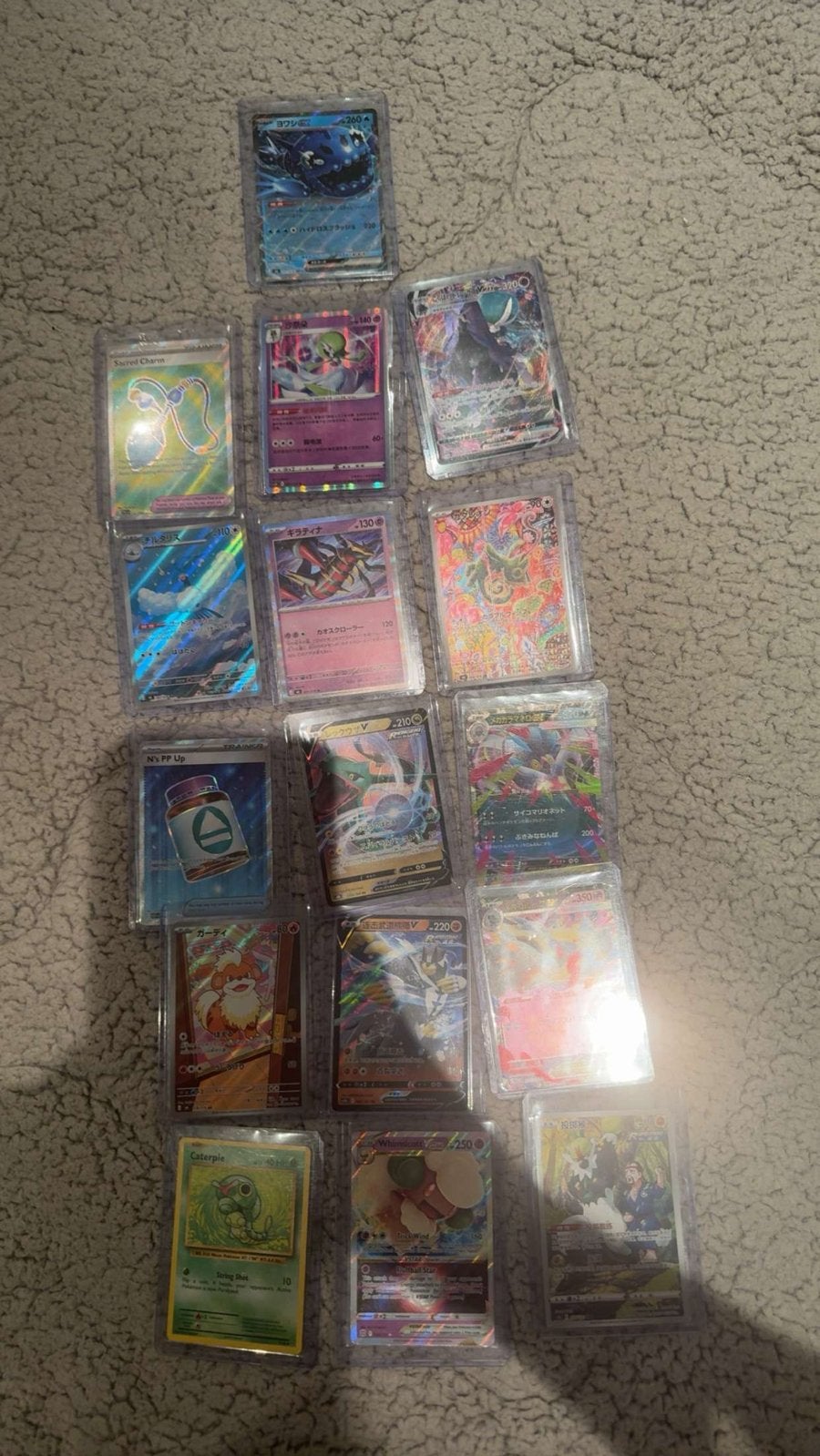 Pokémon kaarten - Japans, Engels, Chinees, Hobby en Vrije tijd, Ophalen of Verzenden, Nieuw, Meerdere kaarten, Foil