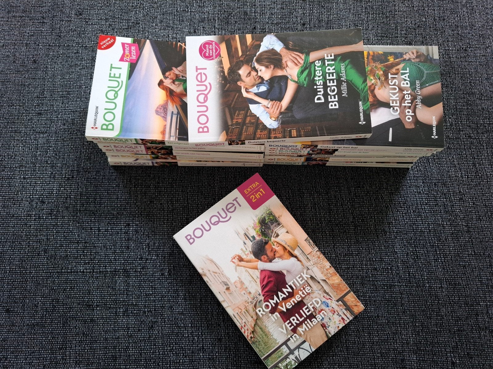 16x Bouquet reeks boekjes, Harlequin!, Ophalen of Verzenden, Zo goed als nieuw