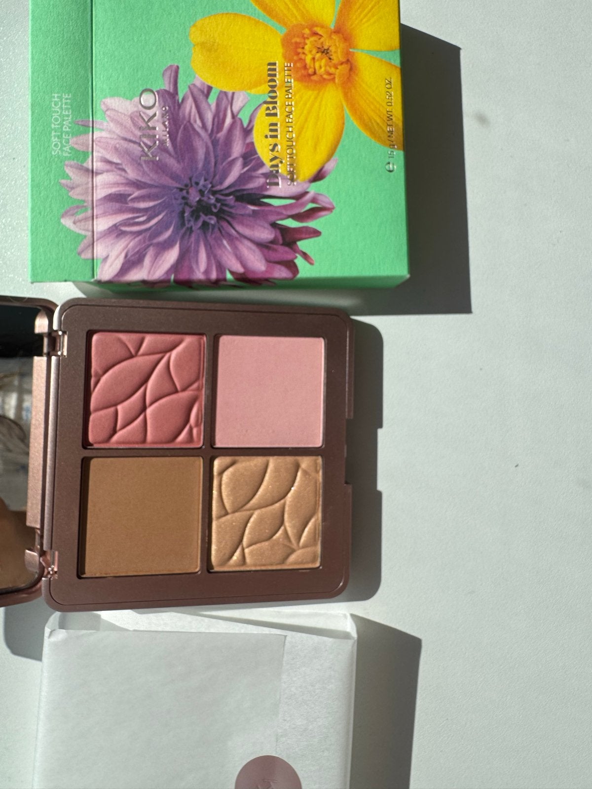 Nieuw Kiko Days in Bloom Soft Touch Face Palette, Sieraden, Tassen en Uiterlijk, Wangen, Nieuw, Ophalen of Verzenden, Make-up